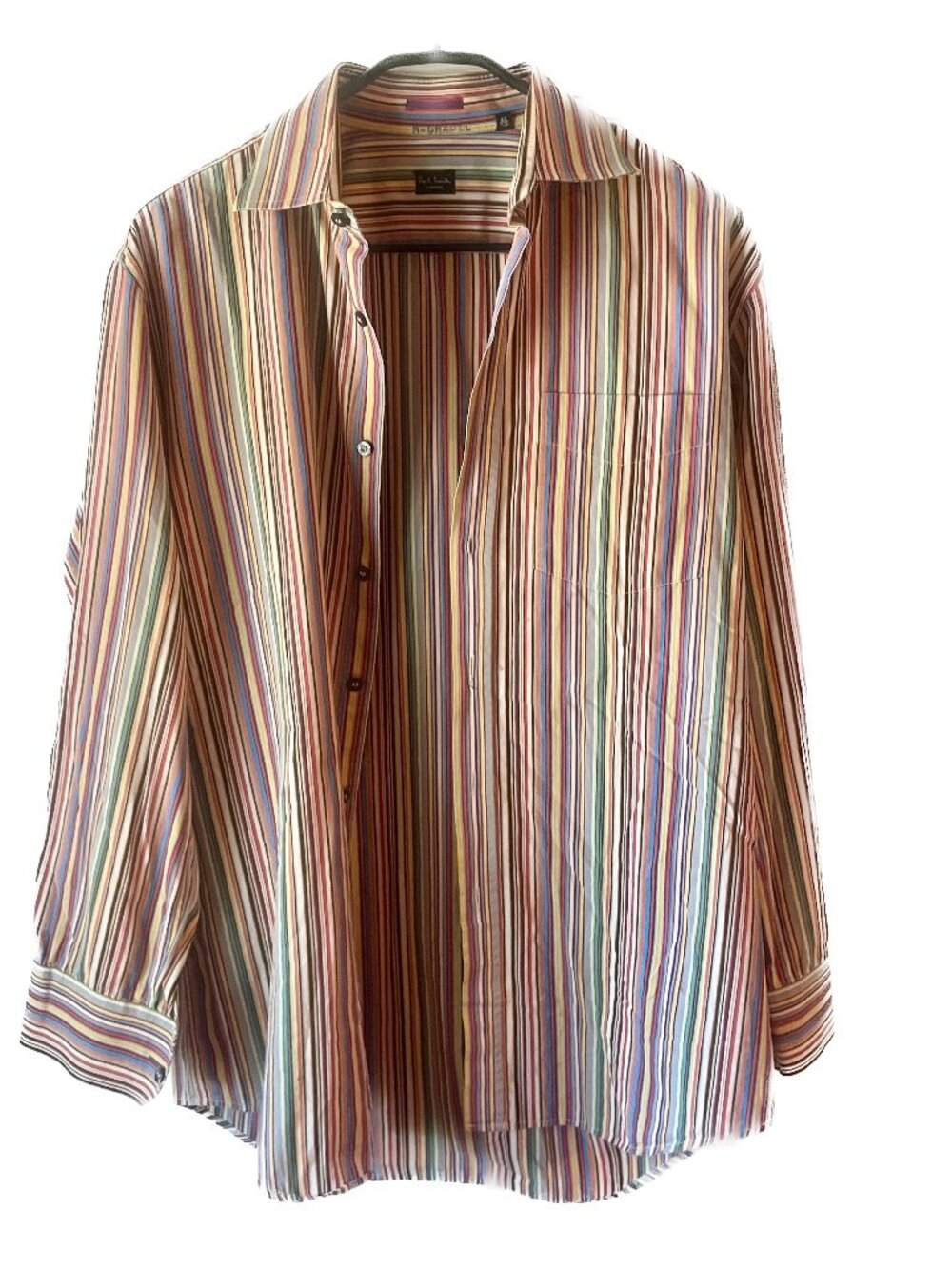 Paul Smith London Signature Stripe Shirt | Made in Italy | 15.5